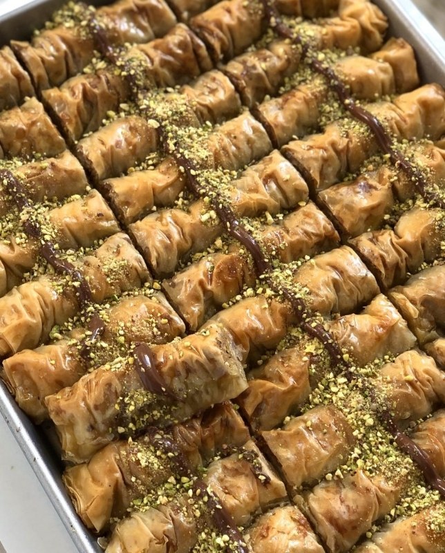בקלאווה במגש מהודר