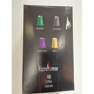 קפסולות קפה מור, מארז 100