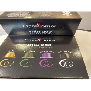 מארז קפסולות מור מעורב, 200 יחידות